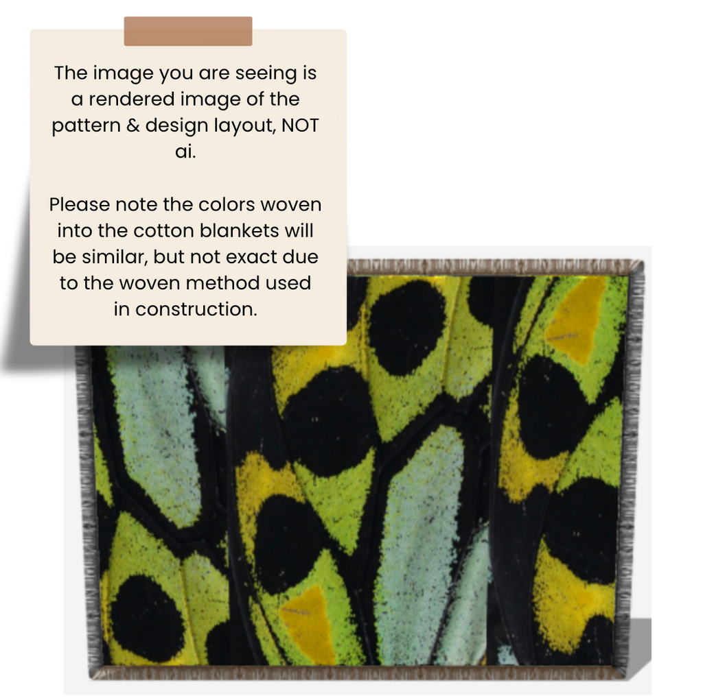 Drift | Artistic Cotton Woven Queen Blanket
