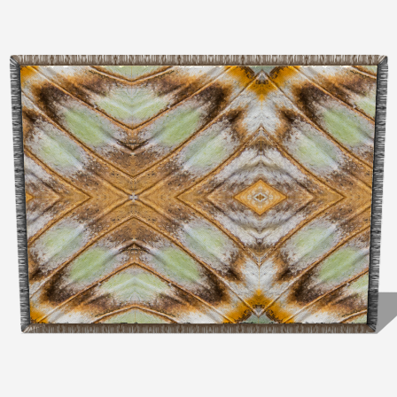 Daybreak | Southwestern Cotton Woven Queen Blanket | Geometric